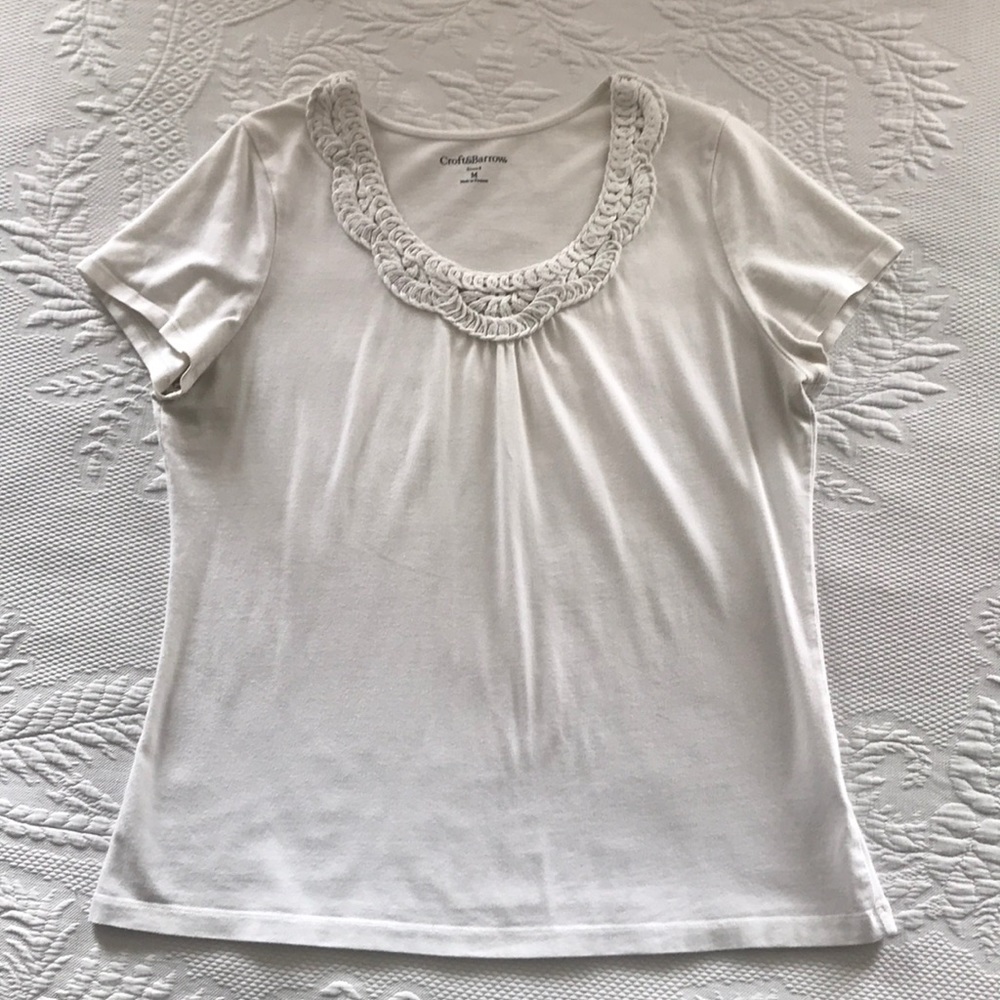 Ivory short sleeved shirt